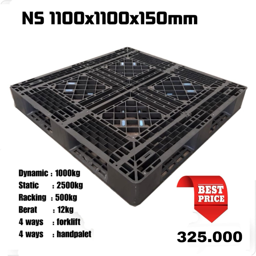 

Pallet plastik 110x110x15 Baru