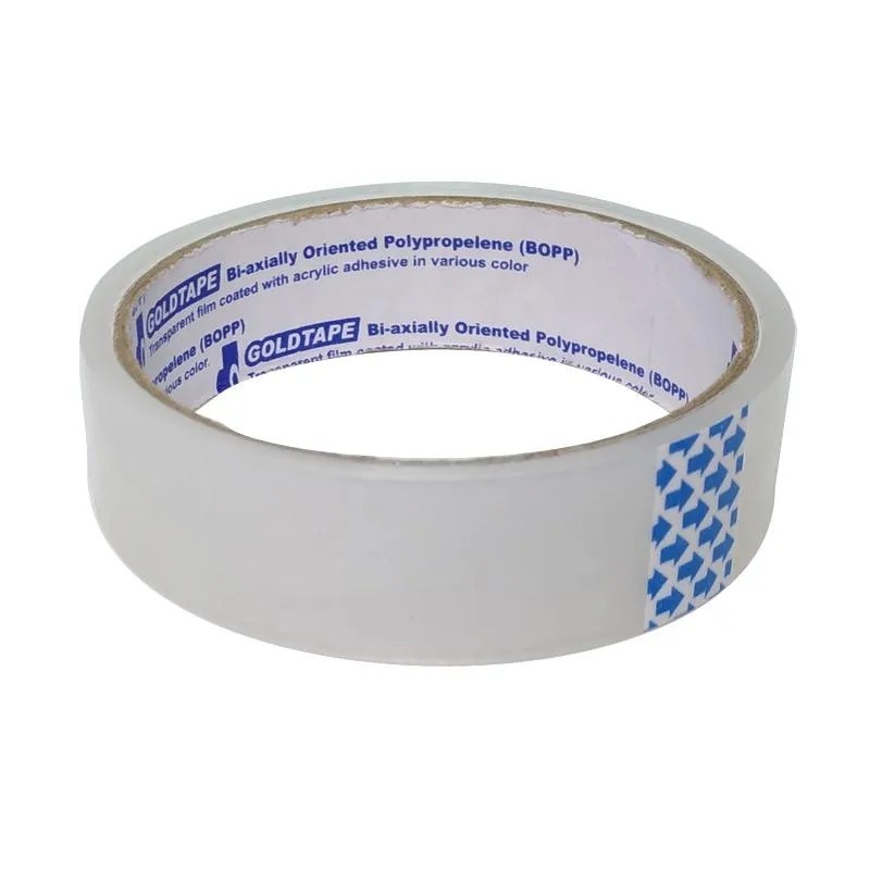 

Goldtape 1 inch Isolasi / Cellotape Bening Lingkaran Besar, Lebar 24mm