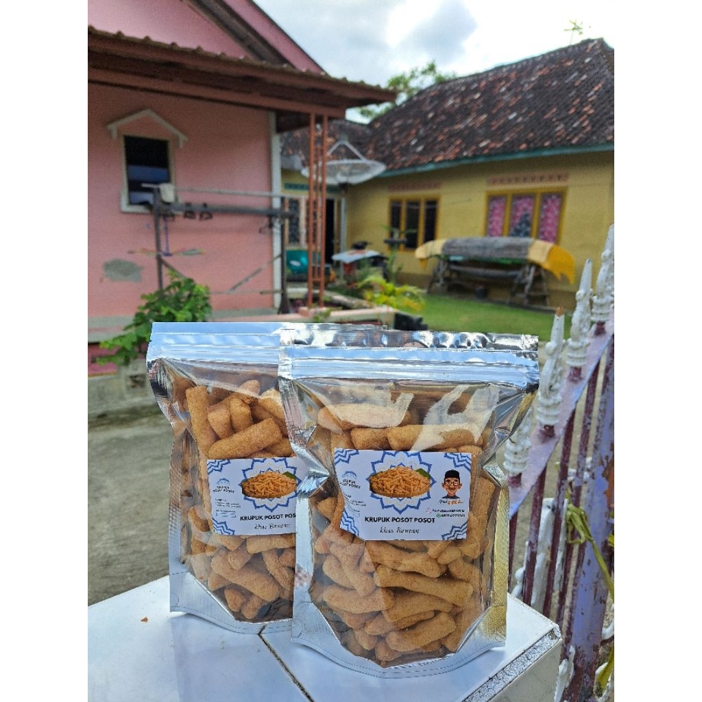 

Krupuk Posot Posot Best seller Khas Bawean