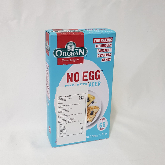 

Orgran No Egg/ Natural Egg Replacer 200g