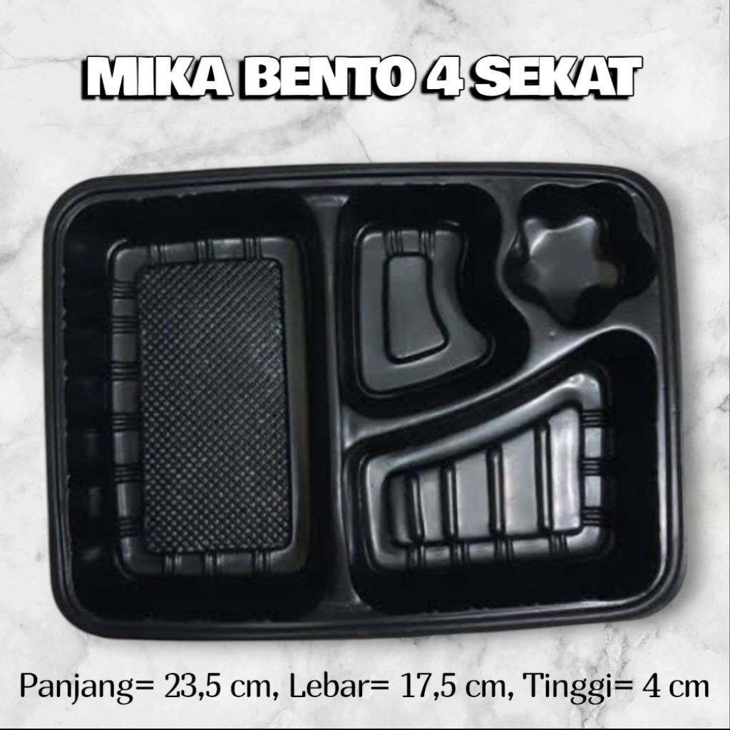 MIKA Bento 4 sekat