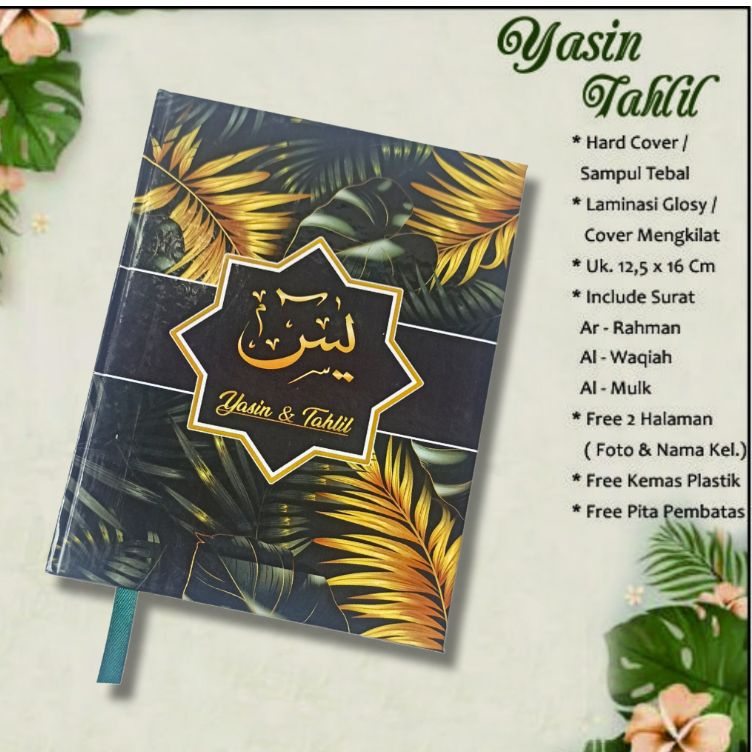 buku yasin hardcover 128halaman Hvs
