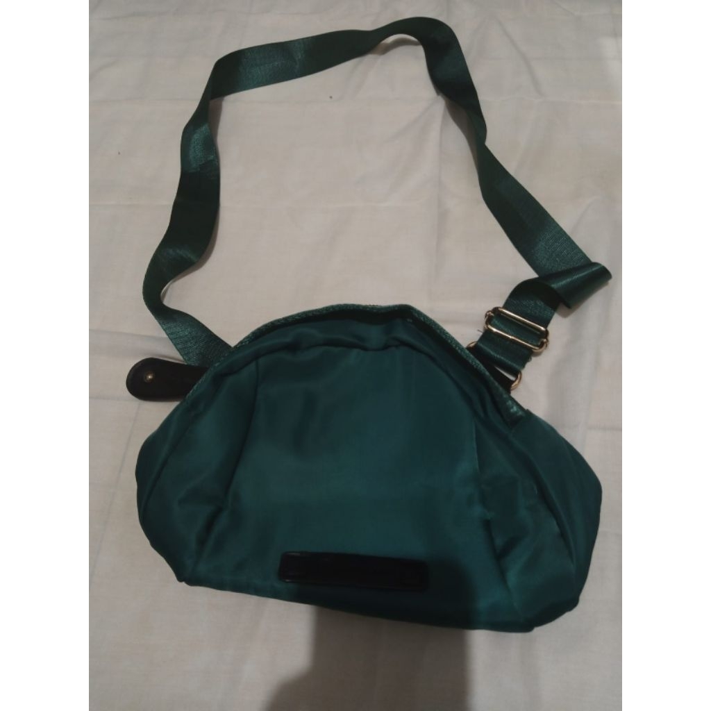 NEW Tas Paul Frank Selempang Wanita Hijau Botol Ukuran Sedang