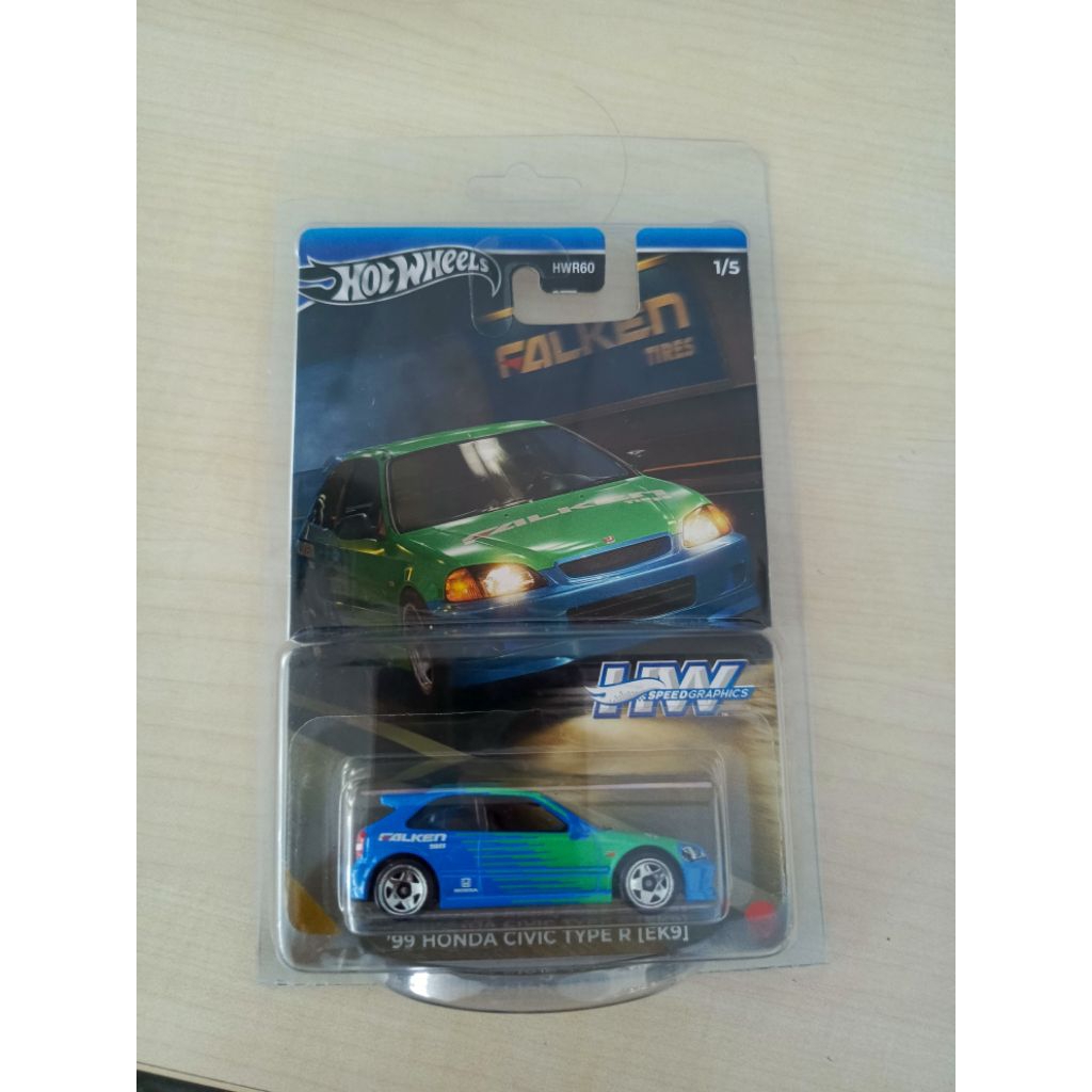 HOT WHEELS - Civic ek9 Falken