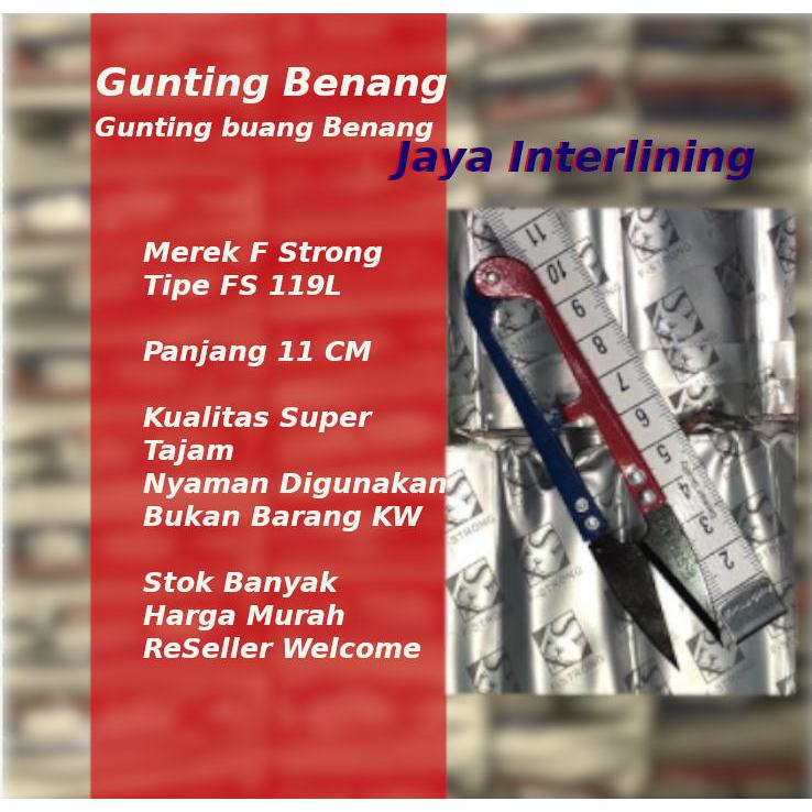 

Gunting Buang Benang / Pemotong Benang / Gunting Benang