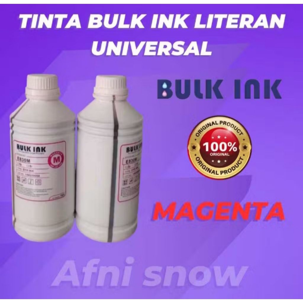 Tinta Bulk Ink Universal Original 1 Liter - Magenta