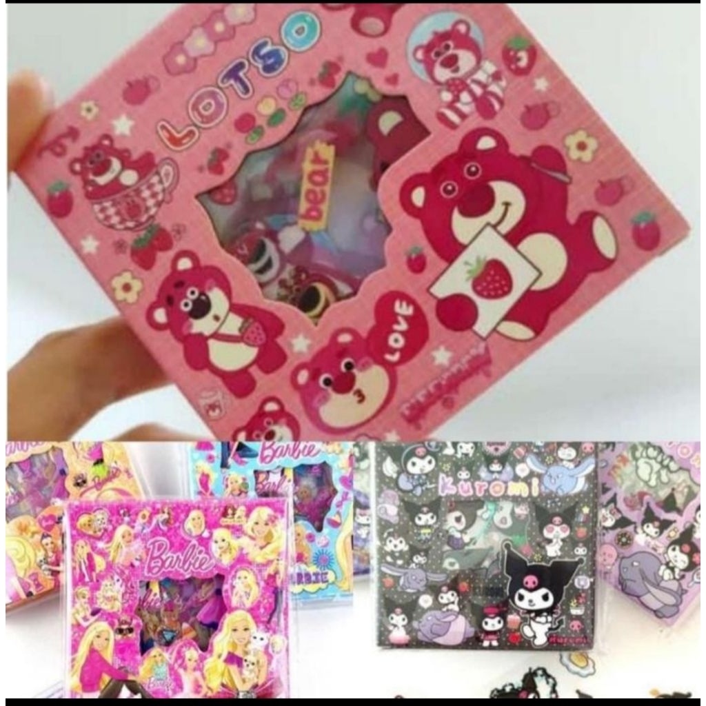 

Stiker Barbie Sticker LOTSO isi 100pcs Cocok Untuk Hiasan HP Botol Minum DLL/Stiker Hias/Stiker Karakter Untuk Hiasan Lunch box Laptop Sesuai Keinginan