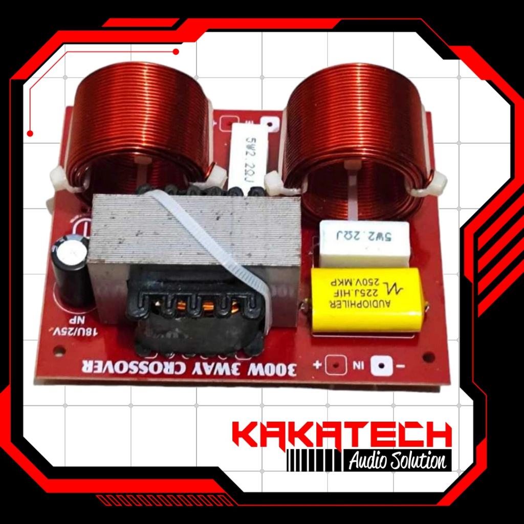 Crossover 3 Way 300 Watt Crossover 3 Way