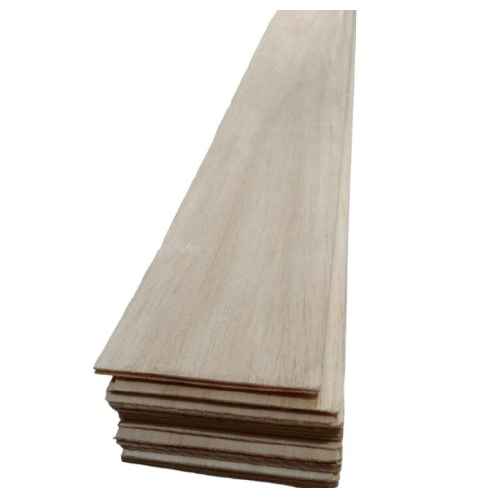 Balsa 2.5mm x 8cm x 100cm kayu balsa sheet kayu maket