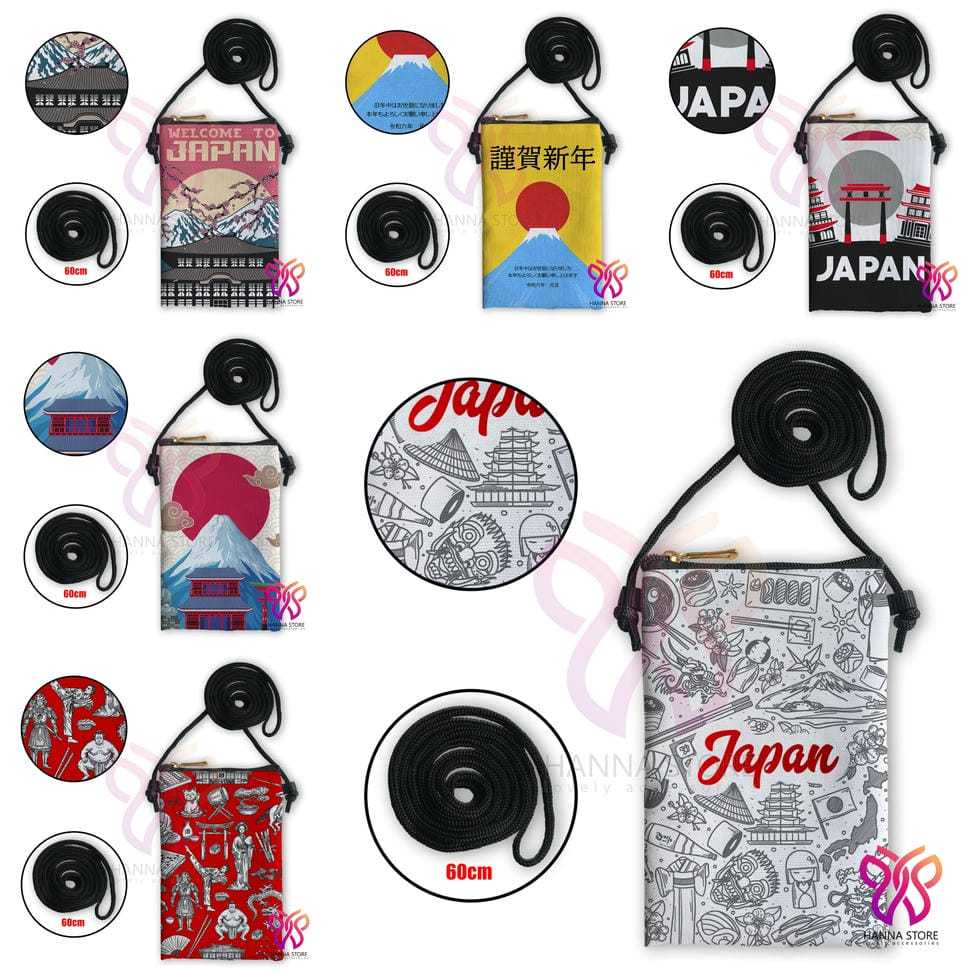 Tas Sling Bag Souvenir Jepang Japan