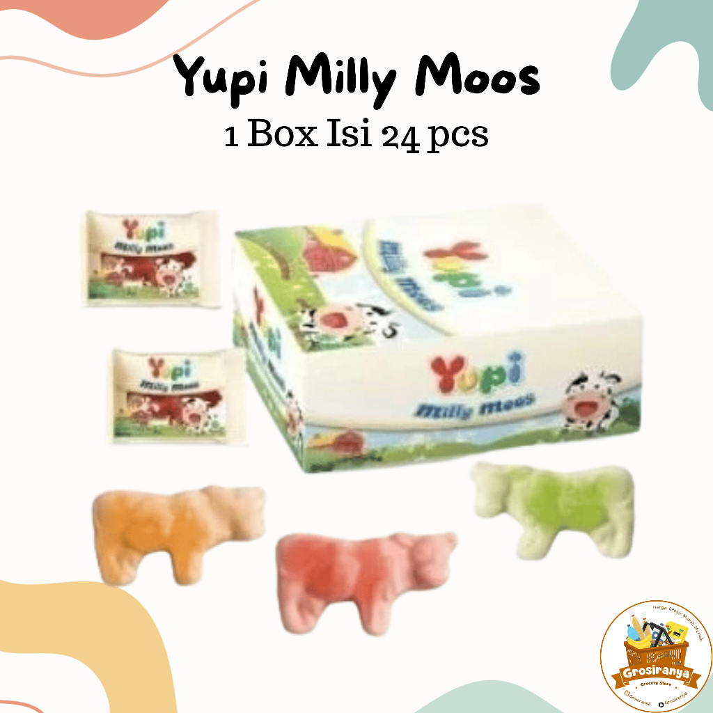 

Permen Yupi Milly Moos 1 Box Isi 24 pcs