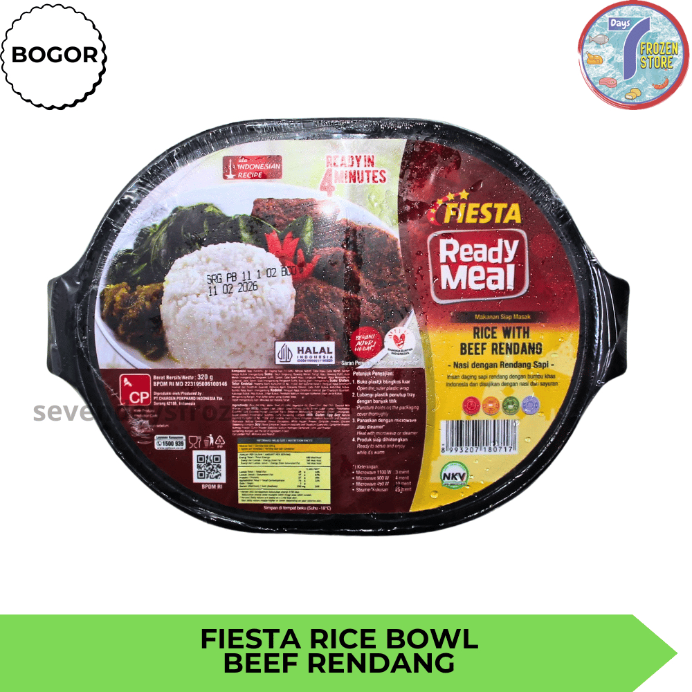 

Nafariz724 Fiesta Meal Rice Bowl Pizza Spaghetti Noodle Makanan Siap Masak