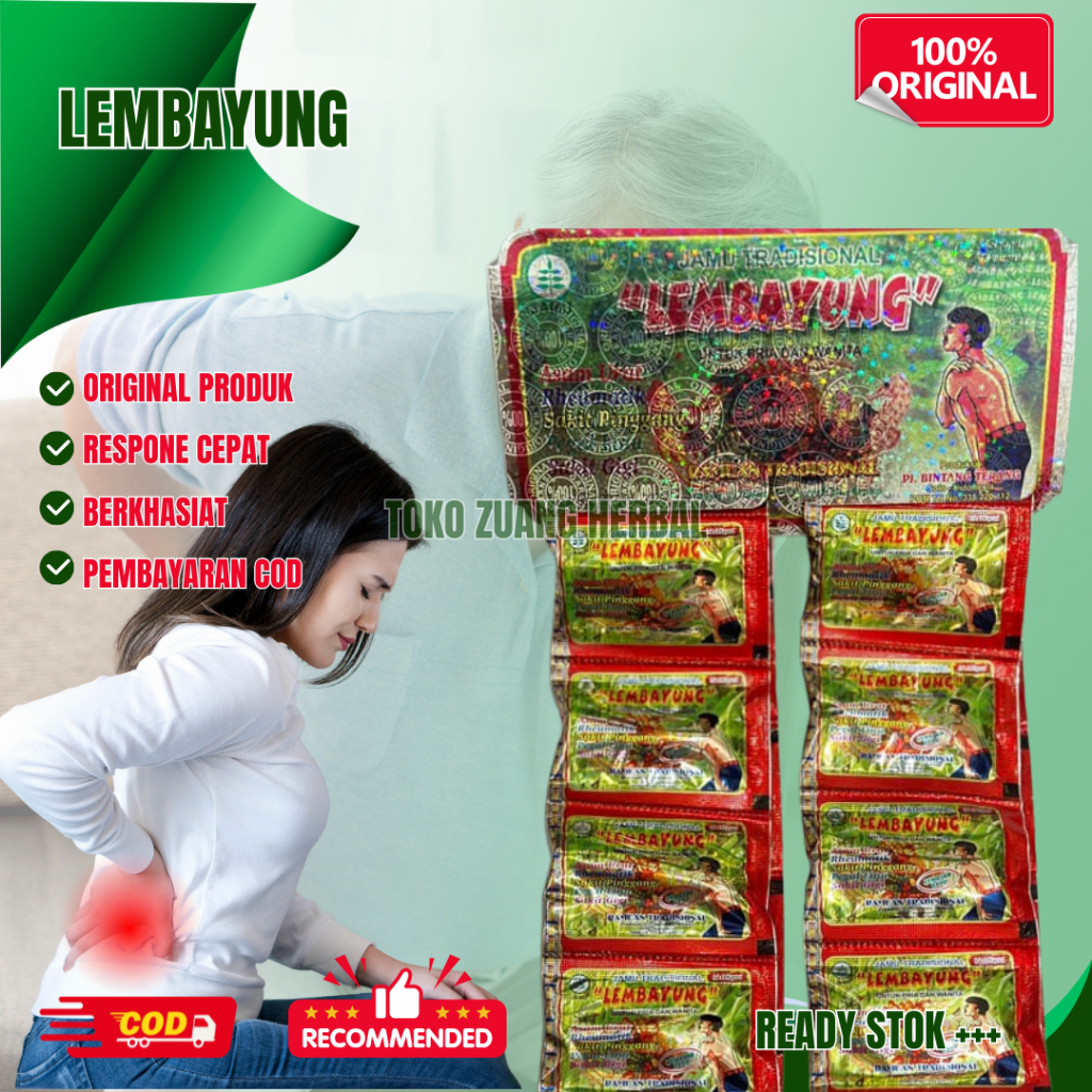 

LEMBAYUNG KAPSUL ORIGINAL 100% HANGER 20 SACHET