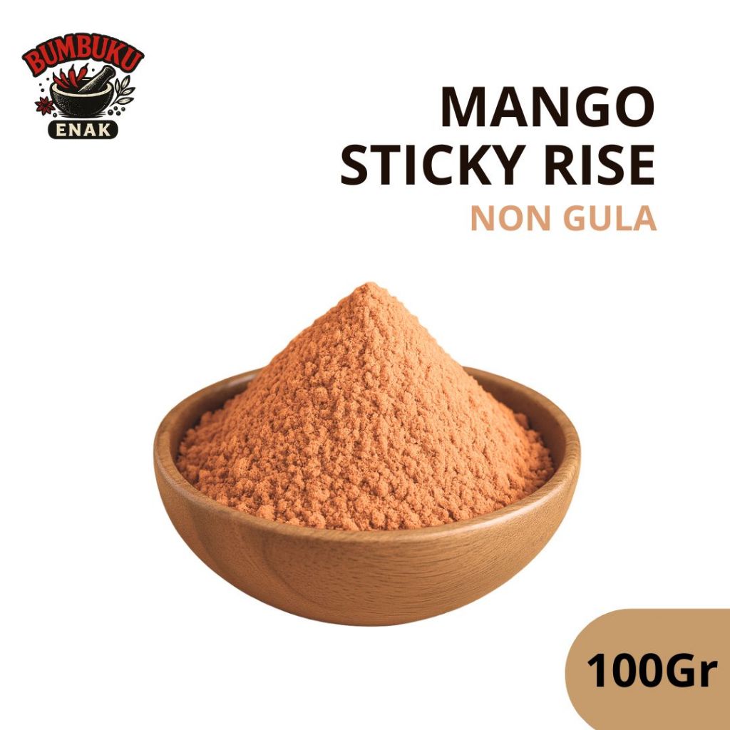 

Bubuk Minuman Non Gula Rasa Mango Sticky Rice 100gr – Bubuk Minuman Sehat, Tanpa Gula, Rasa Khas Thailand