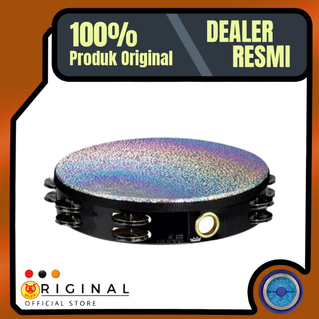 Remo TA 4210-46 / Tamborin Double / Remo TA 4210 46 Prizmatic Tambourine 10" Double Row Jingles