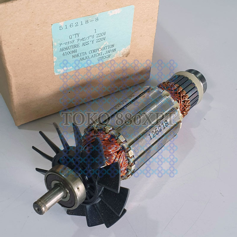 Armature Angker Rotor Makita 4100NH 4100 NH Original 516218-8