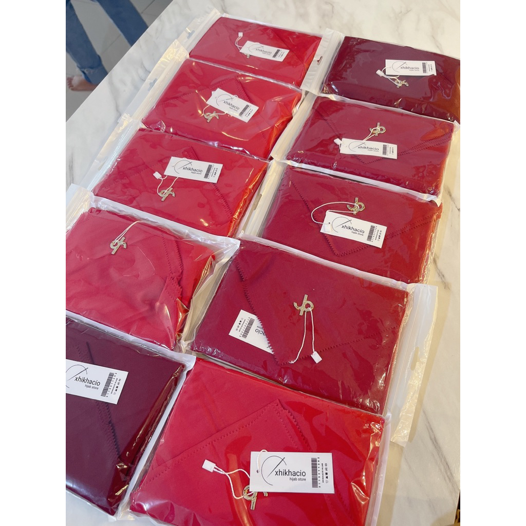 HIJAB KHUSUS MERAH PUTIH/ HIJAB KEMERDEKAAN