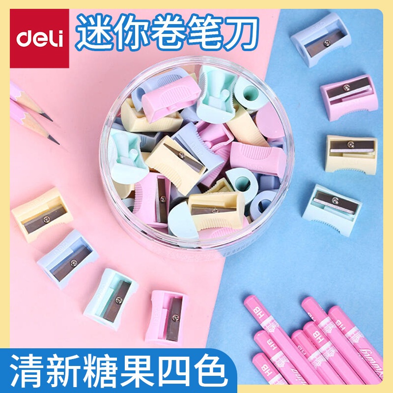 

Rautan Pensil Mini Deli – Desain Kartun Lucu | Warna Permen Ceria