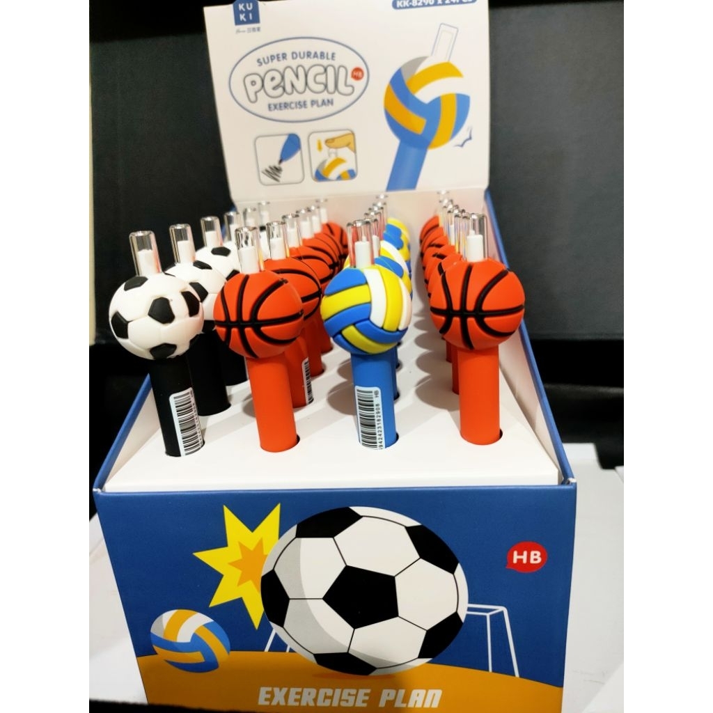

KUKI Pensil Abadi seri Bola (Super Durable Pencil)