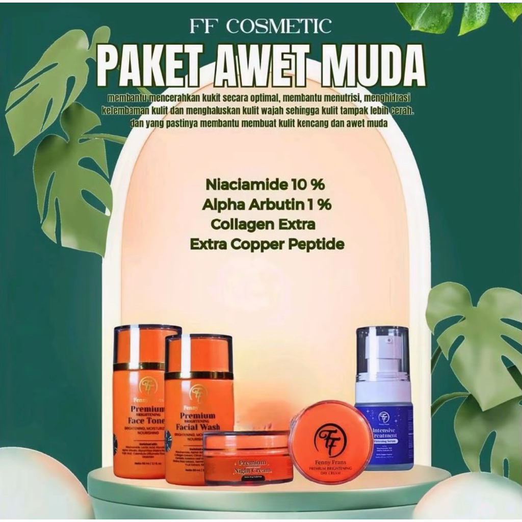 

Paket awet muda ff (cream premium dan serum awet muda)