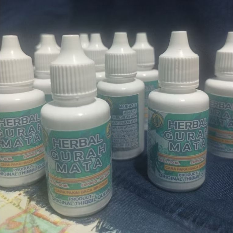 Gurah Mata, Herbal Tetes Gurah Mata, Original Thibbil Qulub