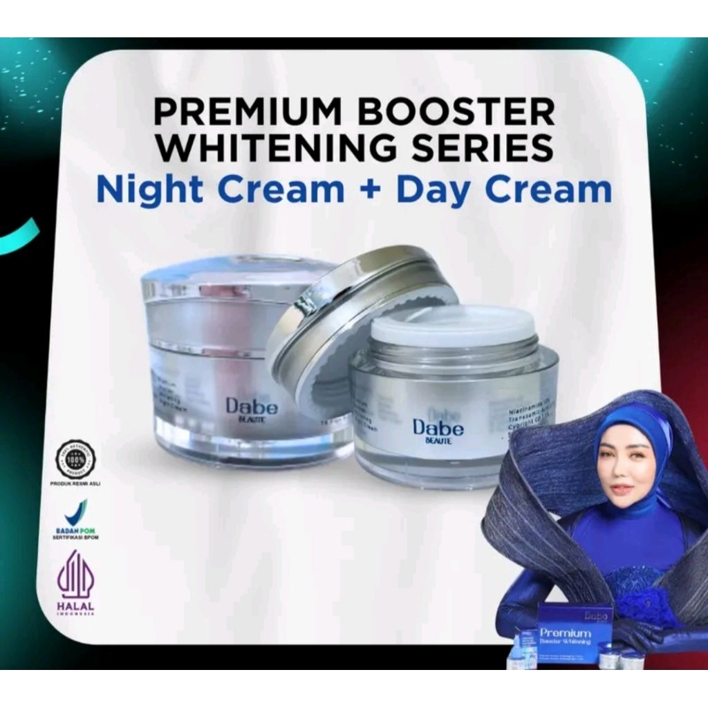 DAY CREAM & NIGHT CREAM PREMIUM BOOSTER BY BELLA SHOFIE / DC NC - NEW