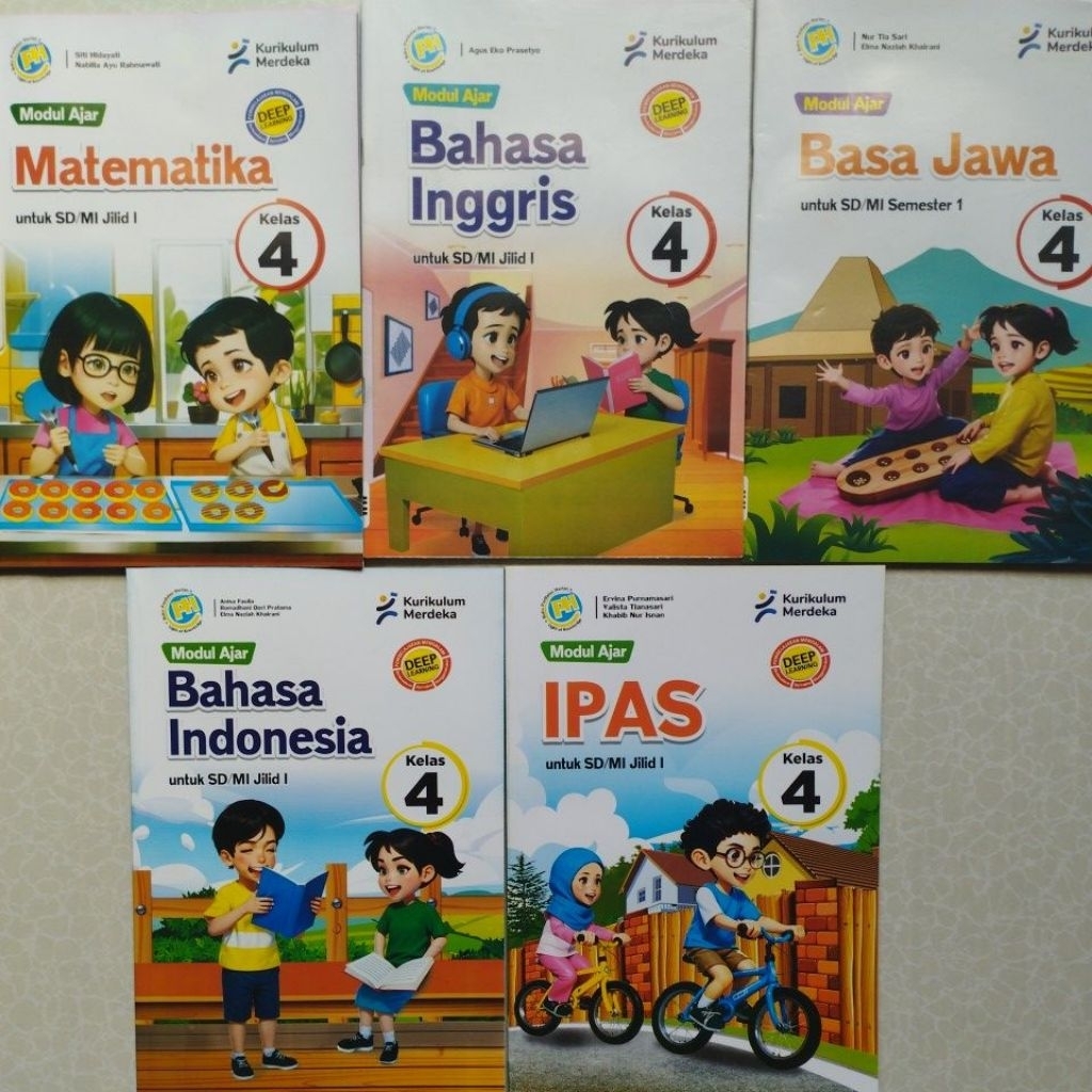 LKS PH PUSTAKA PERSADA KELAS 4 SD SEMESTER 1, LKS PUSTAKA PERSADA SD KELAS 4 KURIKULUM MERDEKA