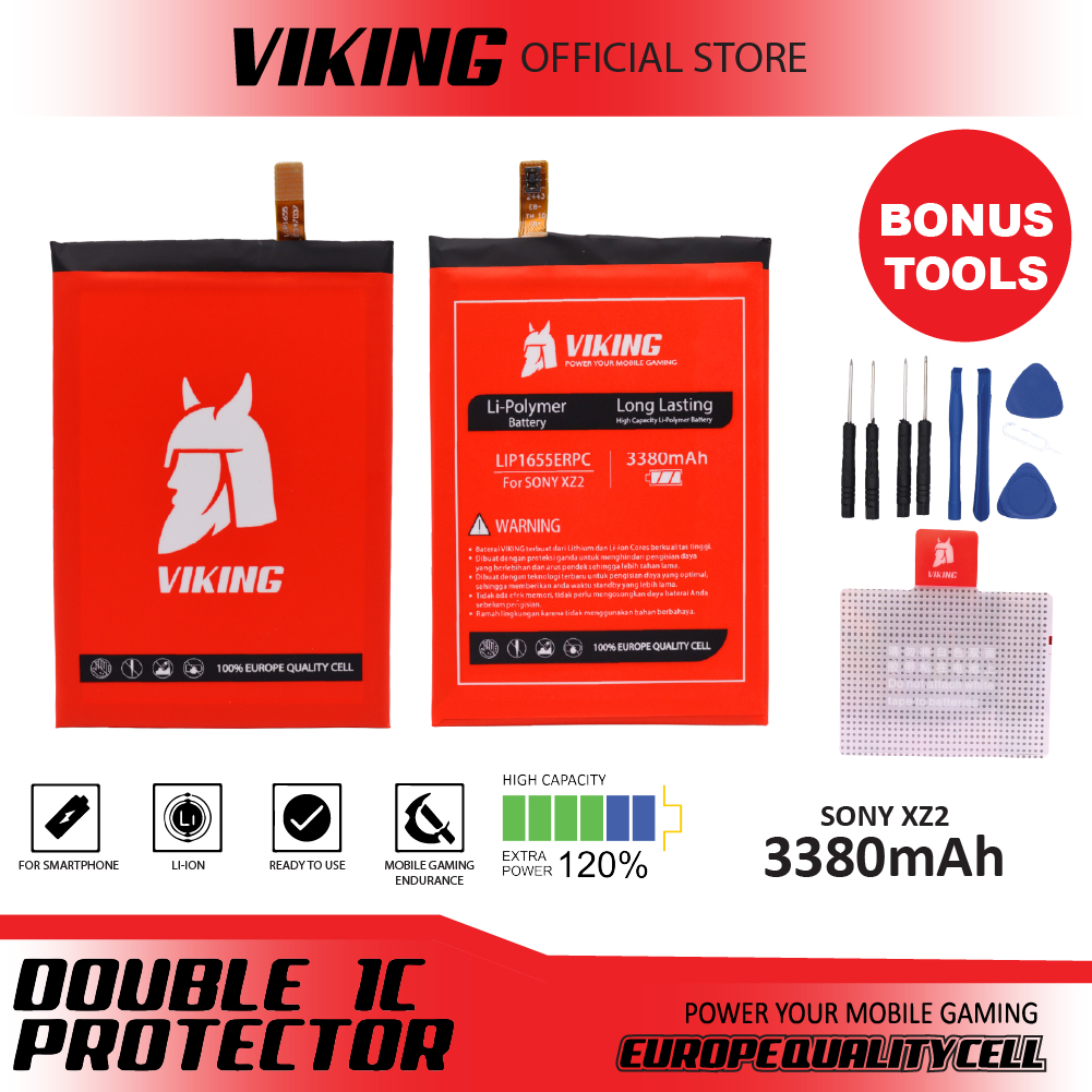 VIKING Baterai Sony Xperia XZ2 Double Power