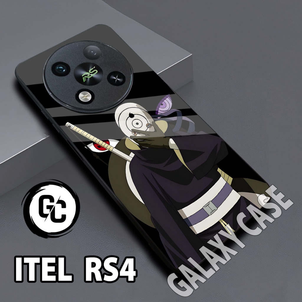 Softcase glossy ITEL RS4/Case ITEL RS4 Anime/case ITEL RS4 glitter/casing ITEL RS4/case HP ITEL RS4