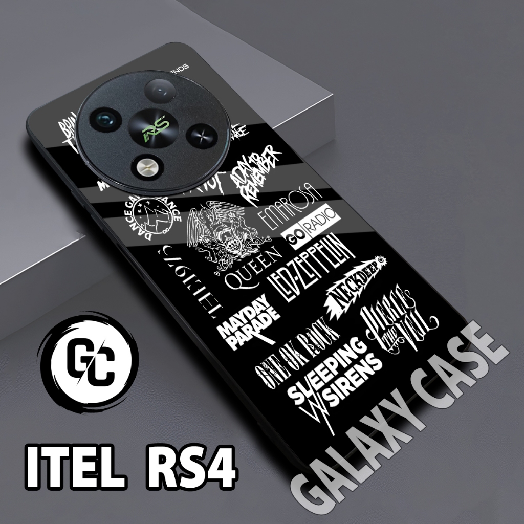 Softcase glossy ITEL RS4/Case ITEL RS4 Cowok/case ITEL RS4 glitter/casing ITEL RS4/case HP ITEL RS4