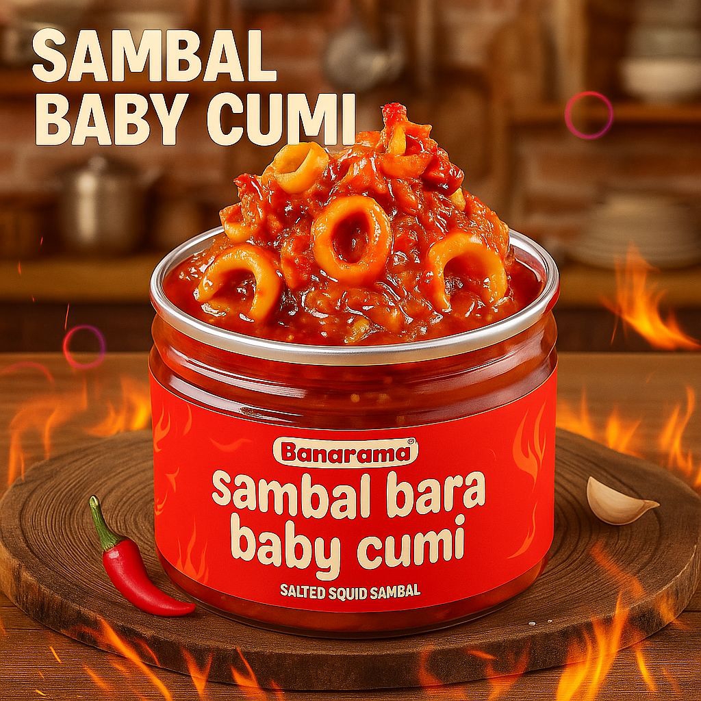 

SAMBAL BABY CUMI/SAMBAL BARA BABY CUMI/SAMBAL PEDAS