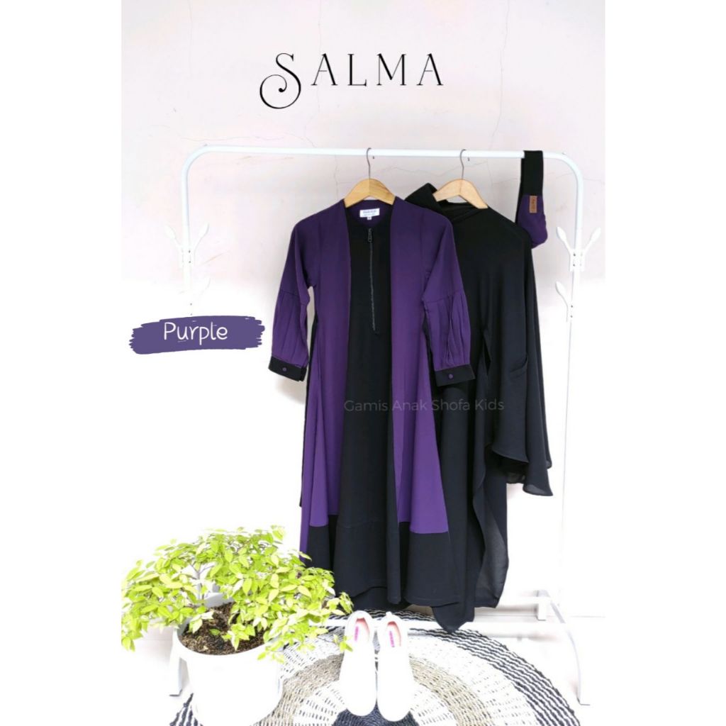 SET GAMIS ANAK SALMA BY SHOFA KIDS