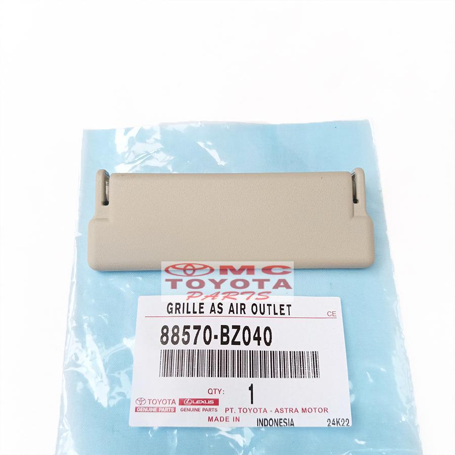 Tutup Kisi AC Double Blower Tengah Bagian Samping Calya Sigra Original 88570-BZ040 Cover Tutup AC Be