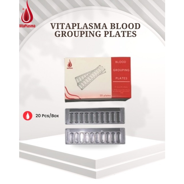Vitaplasma Blood Grouping Plate 20's