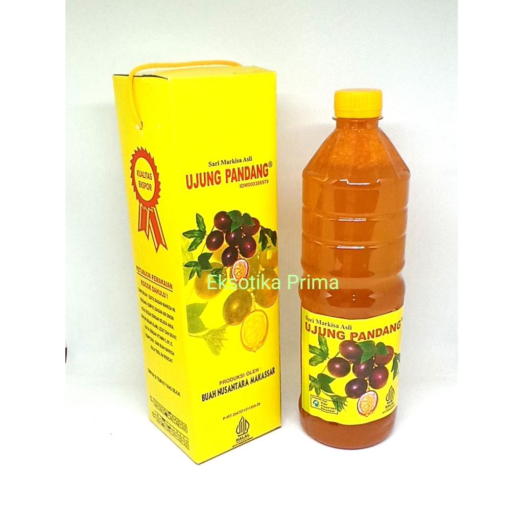 

Sirup Markisa Asli Ujung Pandang 1 Liter