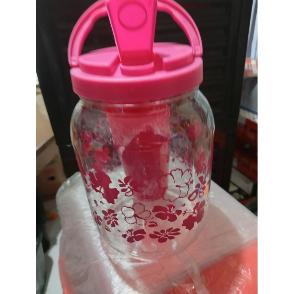 toples dispenser galon air mini cocok untuk air kulkas bonus 4 gelas cantik