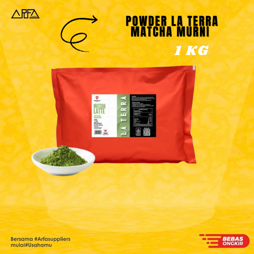 

Powder La Terra Matcha Murni 1 kg