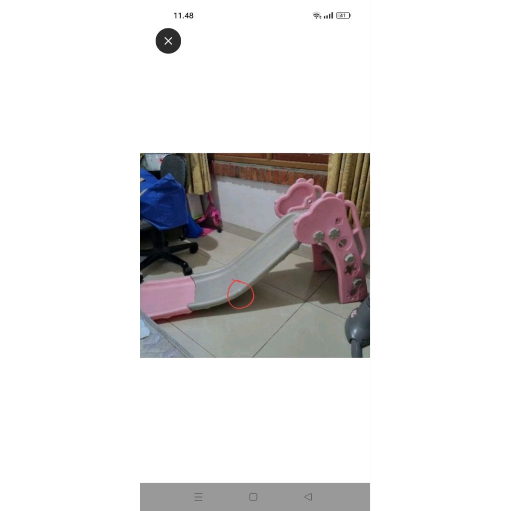 perosotan pink preloved