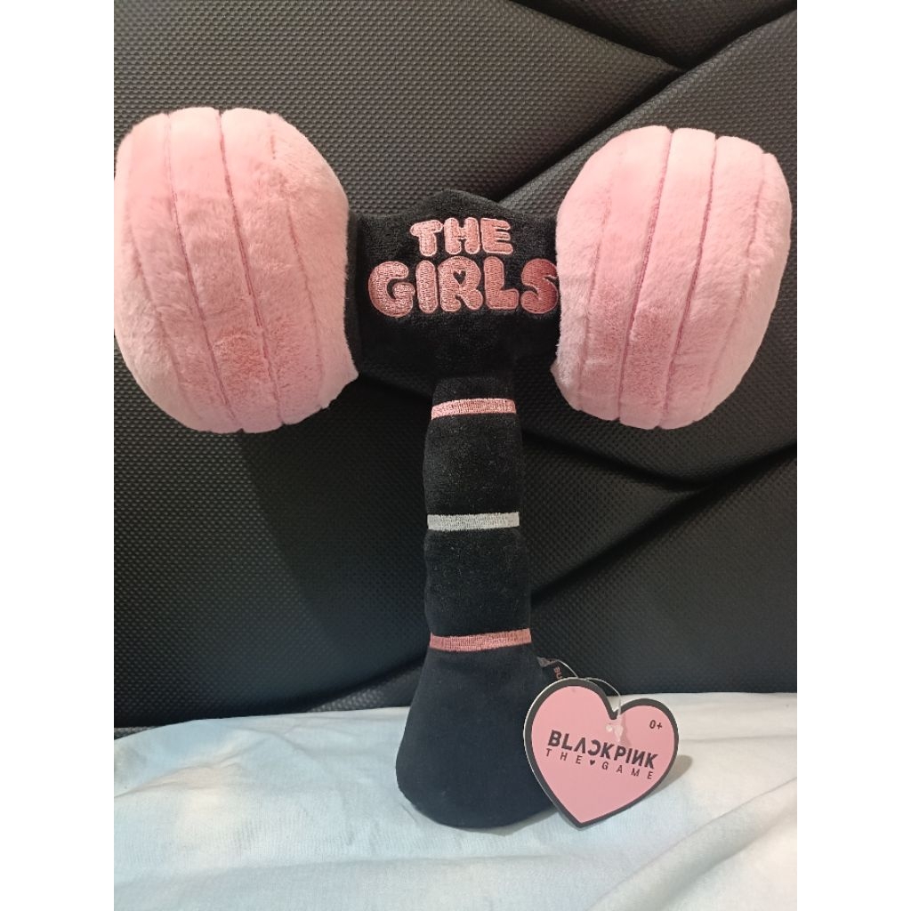 [READY STOCK] LIGHTSTICK PLUSH DOLL BLACKPINK THE GAME MINISO X BLACKPINK