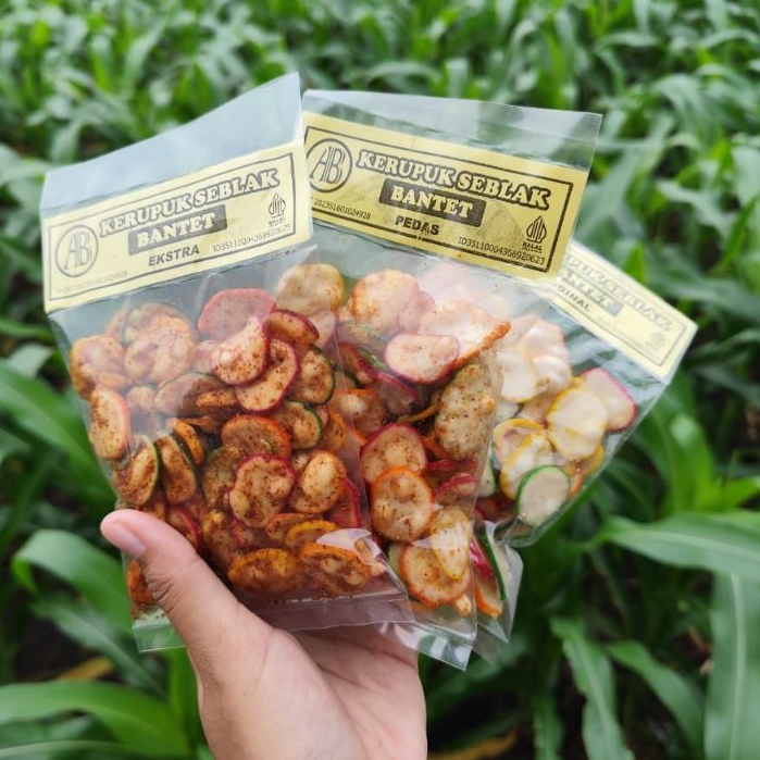 

KERUPUK SEBLAK (BAWANG) BANTET TERMURAH