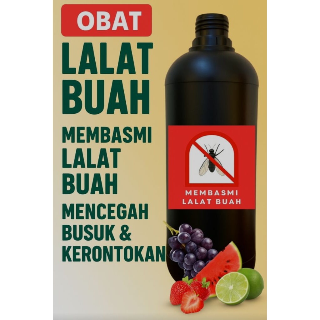 Obat Pertanian pembasmi lalat buah/buah tidak rontok dan busuk