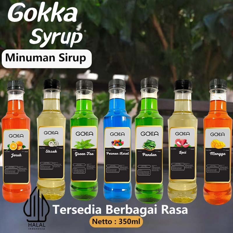 

Gokka Aneka Syrup / Rasa Aneka 350ml Sirup / Sirup Aneka Rasa