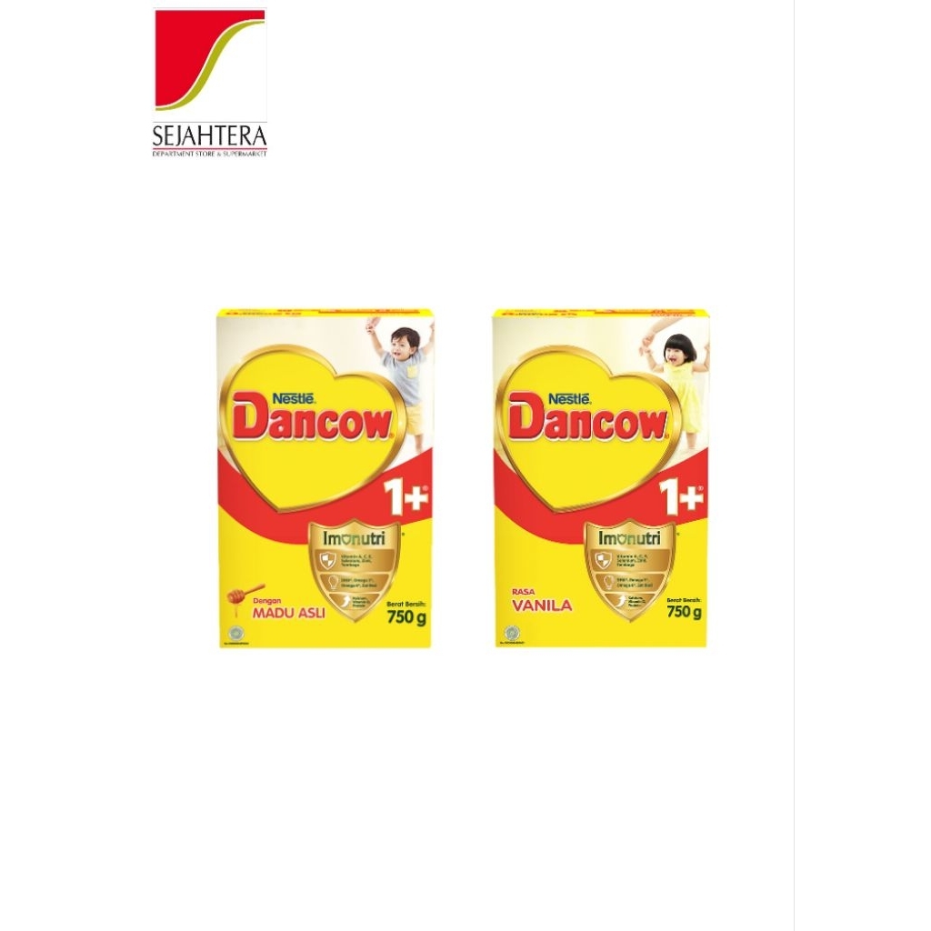 

DANCOW 1+(VANILA/MADU)PREBIO1 750gr BOX