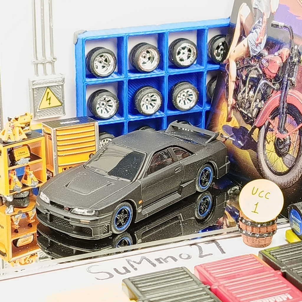 UCC nissan skyline loose diecast 1 64