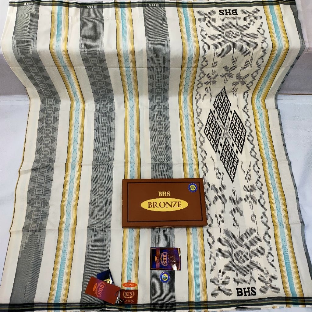 SARUNG BHS CLASSIC BRONZE MOTIF KAWUNG