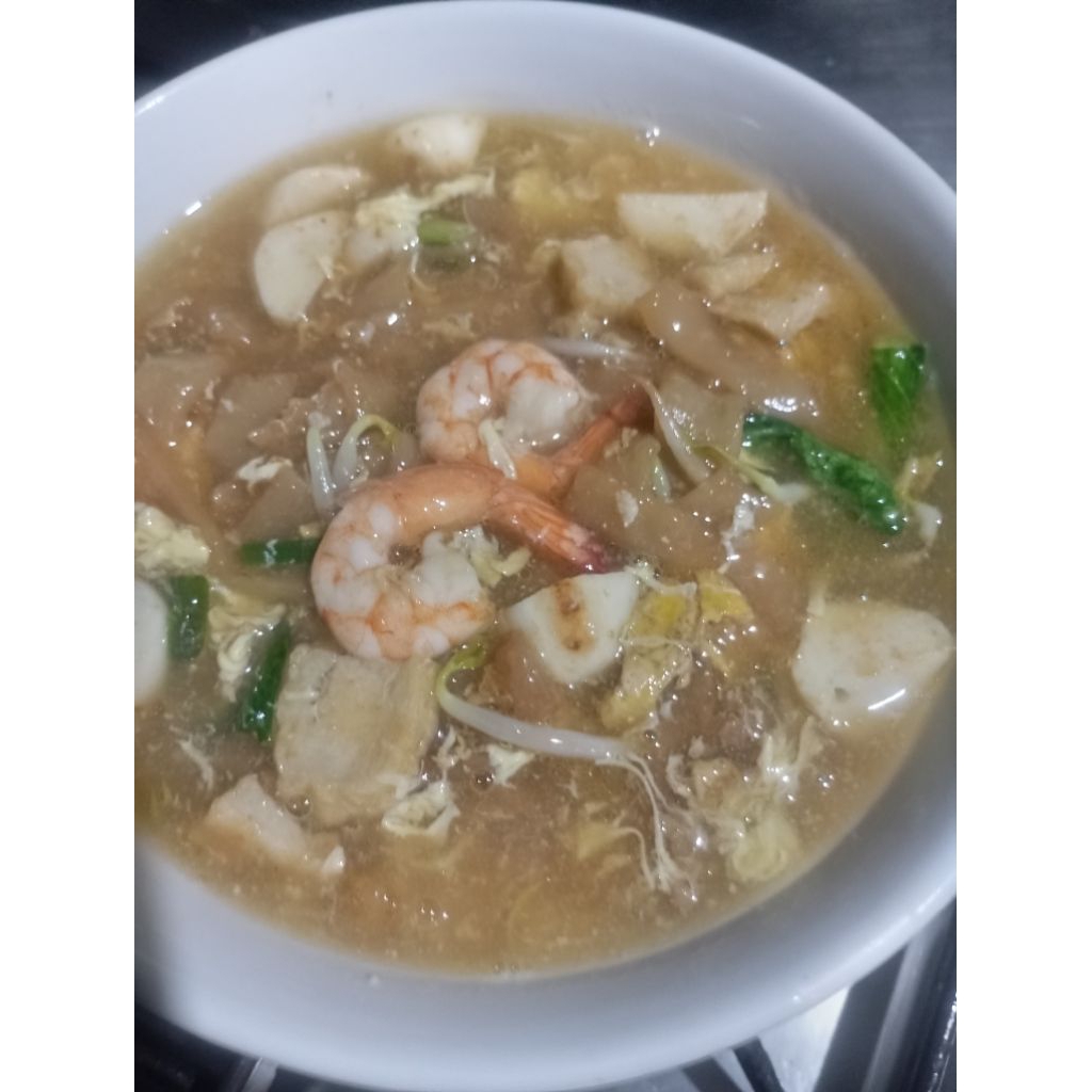 

KWETIAO KWETIAU SIRAM SEAFOOD.TANPA MSG
