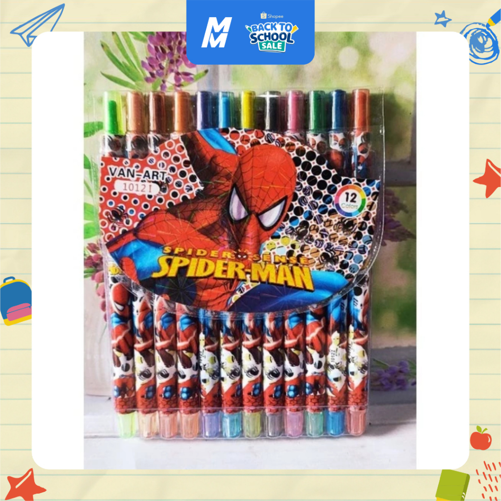 

Crayon Putar Panjang 1012-L | Oil Pastels Mewarnai