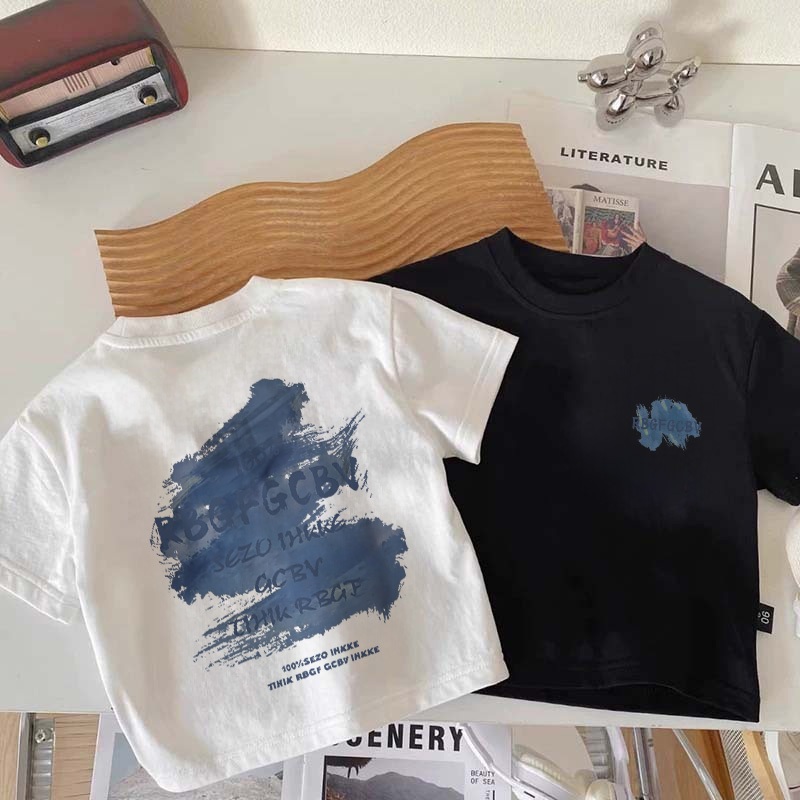 Dailyway Baju Kaos Anak Atasan Perempuan | T-shirt Terbaru Import Untuk usia 2-12 Tahun | Cetak graf