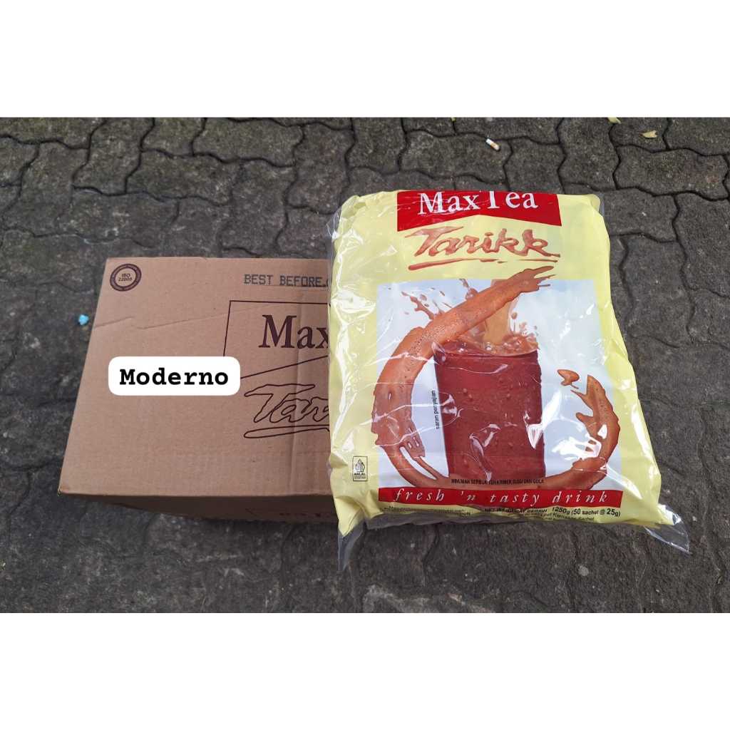 

Max Tea Teh Tarik isi 50 sachet x 8 pack- Maxtea teh tarikk isi 50 perkarton isi 8