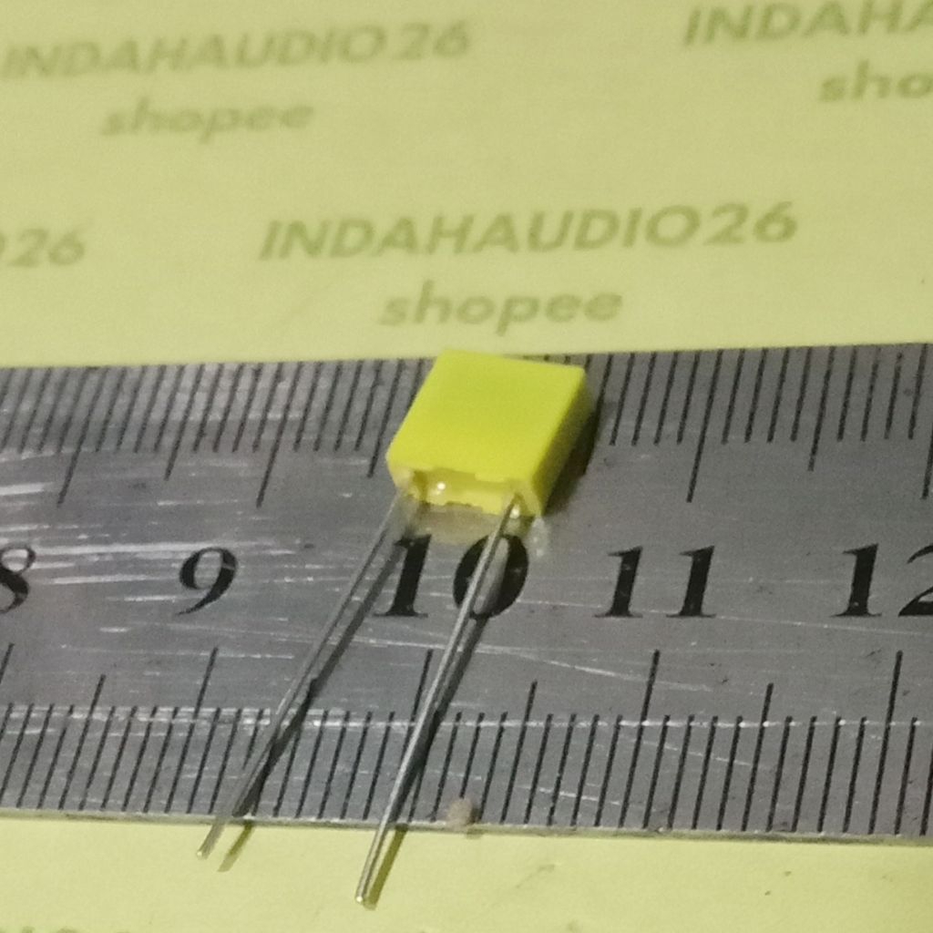 474J100 5mm 474 100v MKM KUNING 470nf 470n 0.47uf capasitor kapasitor 470 nf n capacitor  474j  mkp 